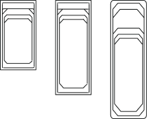 Relax Express pool outline drawing