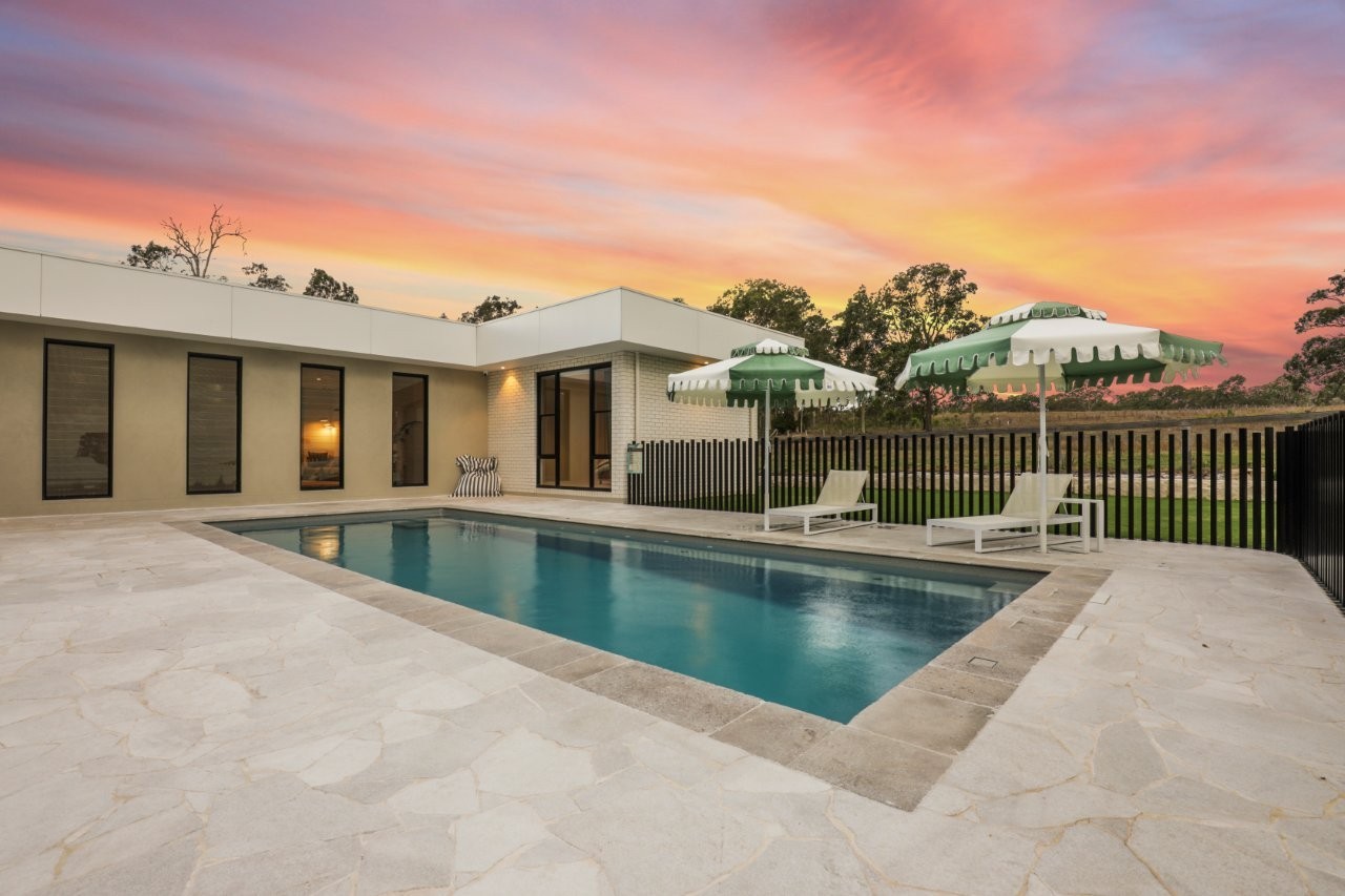 Compass Pool Centre Newcastle Sanctuary 10.6 Quartz Colour Louth Park NSW installation 02