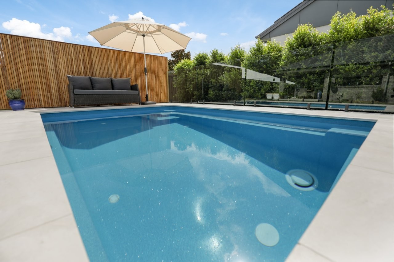 Compass Pool Centre Newcastle Sanctuary 4.8 Sapphire Medowie NSW installation 09