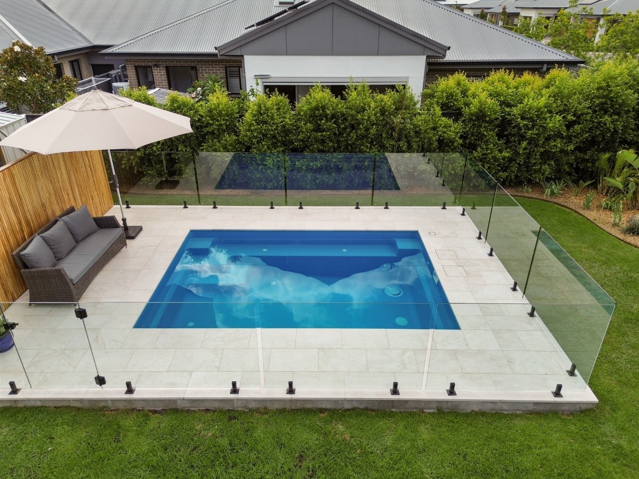 Compass Pool Centre Newcastle Sanctuary 4.8 Sapphire Medowie NSW installation 13